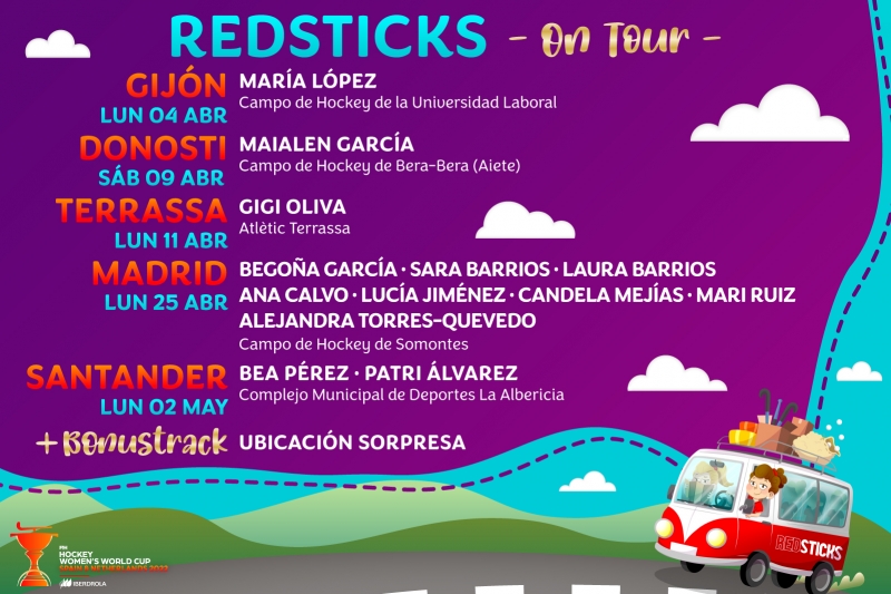 Las Redsticks On Tour Las Redsticks On Tour