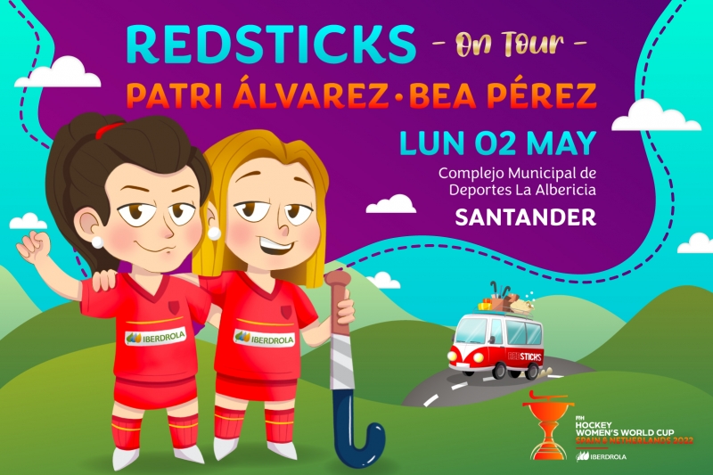 Las Redsticks On Tour llegan a Santander Las Redsticks On Tour llegan a Santander