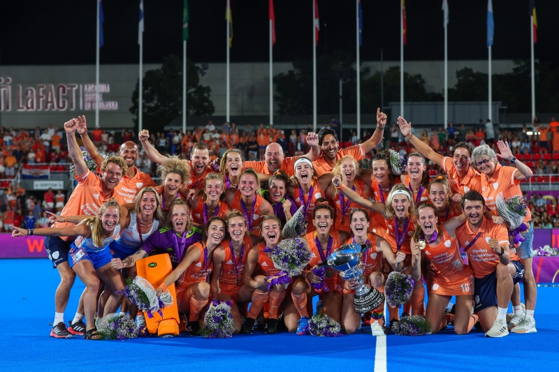 Los Países Bajos revalidan en Terrassa el título de campeonas mundiales Los Países Bajos revalidan en Terrassa el título de campeonas mundiales